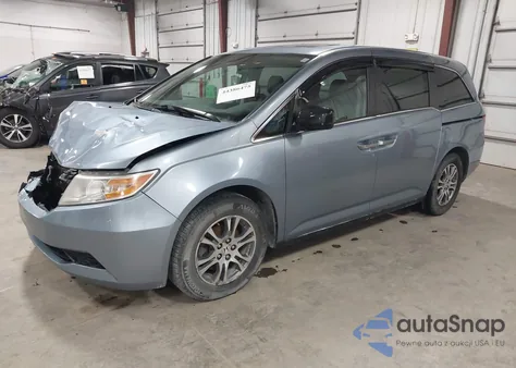 2013 Honda Odyssey Ex-L из США, поврежденный, VIN 5FNRL5H62DB086181